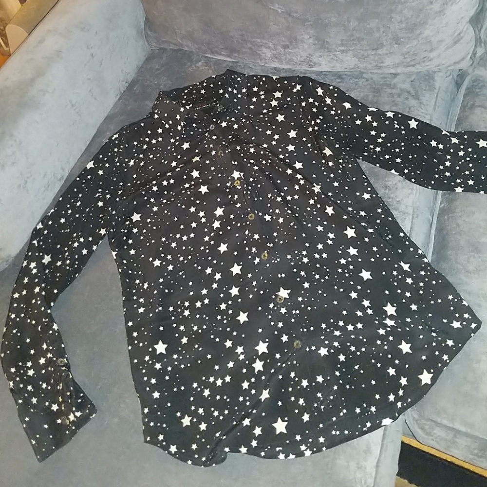 Equipment by kate Moss silk blouse